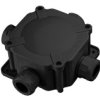 Puszka Instalacyjna Hermetyczna Pg21 5X6mm2 Ip67 Czarna Odporna Na Uv A.0036C