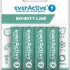 4 x akumulatorki everActive R6/AA Ni-MH 1100 mAh ready to use