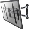 Neomounts LED-W700SILVER Uchwyt ścienny do telewizora z możliwością składania 81,3 cm (32