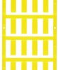 PA cable maker, inscribable, (W x H) 21 x 7.4 mm, max. bundle Ø 4.9 mm, yellow, 1919000000