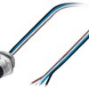 Przewód czujnik-siłownik ze złączem Złącze M12 liczba rdzeni 8 długość 500mm Rodzaj A Męskie
