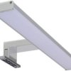 Lampa Led Łazienkowa Srebrna 8W 40Cm Na Lustro Szafke Ajj-W400c40-S