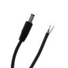 Przewód DC koncentryczny 1x1mm2 z wtykiem 1,7x4,0 mm
