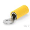 Zacisk oczkowy Ø 10 izolowany Żółty TE Connectivity