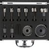 Wiertło Ø: 16 → 63mm HSS RS PRO Zestaw otwornic