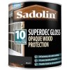 Sadolin 5028853 Superdec Opaque Wood Protection Black Gloss 1 litre