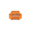 WAGO 262-306 2 Conductor Fixing Flanges Terminal Block Orange