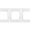 Simon 54 Premium Ramka potrójna antybakteryjna biała /do karton-gips/ DRK3/AB11