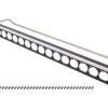 Adapter montażowy patch panel 19 RACK przykręcany M3 CP30151
