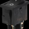 01852.0104-00 Wippschalter EIN - AUS, 2 polig, schwarz