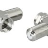 Adapter F wtyk - F gniazdo 75 Om Golden Loch