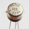 40349 Silicon NPN transistor - RCA
