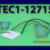 Ogniwo TEC moduł Peltiera TEC1-12715 40x40x3,2mm