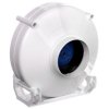 Wentylator promieniowy fi 100 56W 240m3/h 230V IP44 biały E0007848W WP100