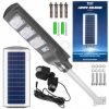 OUTLET Lampa solarna JOCKER LED 120W 12000mAh, panel fotowoltaiczny 12W, czujnik ruchu z przewodem 5m VOLT