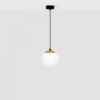 Lampa wisząca, zwis ISLA na E27 szklany klosz do salonu K-4911 Kaja Lighting