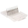 Fortex 68-1009 Reground Tungsten Carbide Drill Bits 0.9mm - 10 Pack