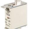 Bezpiecznik z wyśrodkowanym wyprowadzeniem 100A 500V NH000 gG ABB