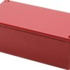 Aluminum die cast enclosure, (L x W x H) 112 x 60 x 42 mm, red, IP54, 1590BSRD