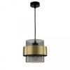 Lampa wisząca Miele dymna duża LP-866/1P SM/GD Light Prestige