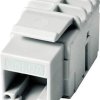 Telegärtner 100023230 Gniazdo RJ, moduł UMJ K Class EA 500 T568B 100023230 obudowa łącznika RJ45 biały 12 szt.