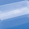 Compartment insert, without drawers, transparent, (W x D) 79 x 218 mm, EINSATZ 55 A7-2