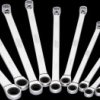 V7031 Ratcheting box-end wrench set, extra long, size 10 - 19 mm