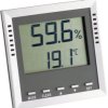 TFA Dostmann KLIMA GUARD Termohigrometr srebrny 30.5010.54.K