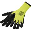 Rękawice ochronne Latex zimowe zielone Neon 10 12 par CB-7287