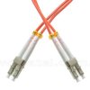 Patchcord LC/UPC-LC/UPC, MM, 50/125, dupleks, włókno OM2, 0,5 m