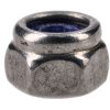 R-TECH 337538 Nylon Insert A2 Stainless Steel Lock Nuts M3 - Pack of 100
