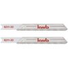 kwb 621130 Jigsaw Blades BIM for Metal alu plexiglass 2 pack