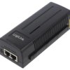Zasilacz PoE, 10/100/1000Mbps, czarny, 30W POE004