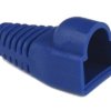 Gumowa osłona wtyku RJ-45, niebieska