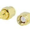 Wtyk koncentryczny RP-SMA na kabel 50 Om Golden Loch