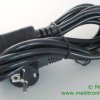 Kabel zasilający długość 3m wtyk Unischuko na gniazdo IEC C19