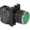 Przycisk kryty 1x NO; chwilowy; zielony; EMAS