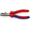 Stripping pliers for plastic-coated cables, rubber-coated cables, with multi-component grip sleeves, 10 mm², AWG 8, cable Ø 5 mm