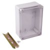 Hylec DN14T Grey Junction Box Transparent Lid 125 x 175 x 75mm IP66