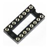 DIL16P DIP-16 Chip Base - Round Pin Holders
