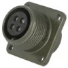 Złącze Okrągłe Gniazdo Kołnierz (4 Otwory) Na Panel -Pin 4 Ds3102a 14S-2S