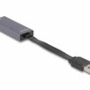 Delock USB 2.0 adapter [1x Złącze męskie USB typu A - 1x RJ45 (1/2.5 Gbit/s)] 66247 0.09 m