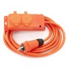 Przedłużacz budowlany 2-gniazdowy IP44 16A 230V H07BQ-F 3*2,5 5M 2OW16052P