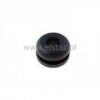 Przepust kablowy; guma; czarny; 4mm; 6,5mm