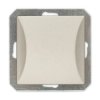 OPAL Wyłącznik łącznik schodowy do ramki satyna WP-5/m Op PI