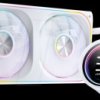 TH-240W Jonsbo, water cooling, ARGB, display, white, 240 mm