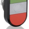 Przycisk, kolor: Zielony, czerwony, ABB, MPD1