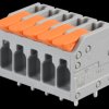 2604-1105 PCB terminal block with Lever and push-in CAGE CLAMP