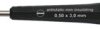 ESD screwdriver, 3 mm, slotted, BL 50 mm, L 145 mm, 4-607