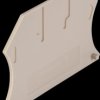 1050000000 End plate Klippon® Connect, W-Series beige